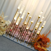 婚庆婚礼道具10头金色芦苇灯，龙珠路引灯，t台舞台布置铁艺装饰摆件
