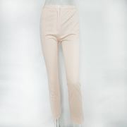 白领丝光棉沏裤线瘦腿，八分裤sigmian19-1