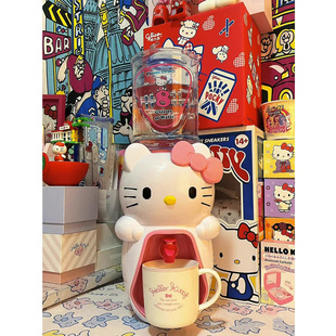 hellokitty猫饮水机迷你小型可爱桌面，家用宿舍寝室办公室儿童卡通