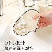 日本轻奢陶瓷肥皂盒香皂盒皂碟沥水创意J收纳卫生间置物架浴室家