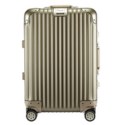 德国进口铝镁合金登机旅行箱行李箱万向轮静音拉杆箱20寸小箱