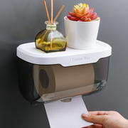 创意卫生间纸巾盒厕所置物架厕，纸盒免打孔卫生纸，置物架防水抽纸盒