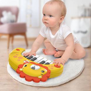 费雪电子琴儿童小钢琴，0-2岁婴幼儿音乐启蒙乐器，玩具宝宝生日礼物