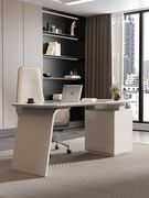 烤漆办公桌家用书桌，简约现代医美办公桌椅组合带抽屉式写字台