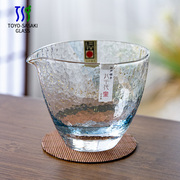 日本东洋佐佐木八千代金箔玻璃公道杯日式分茶器公杯品茗杯茶杯