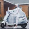 雨披电瓶电动车雨衣透明单人雨衣成人骑行摩托自行车透明雨衣