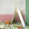 北欧田园格子素色纯色，儿童房壁纸卧室，背景墙纸满铺小碎花无缝墙布