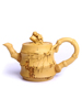 陶立方 紫砂茶壶套装段泥茶具套装手工浮雕仿竹茶具 送礼