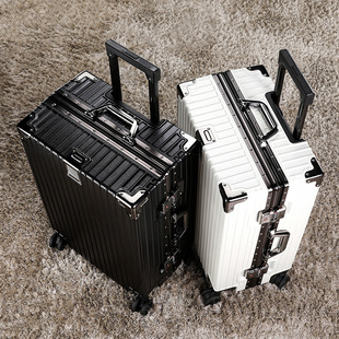 铝框行李箱男28寸大容量，学生旅行箱皮箱万向轮拉杆箱，女登机密码箱