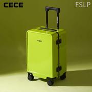 cece2022高档铝框行李箱，20寸登机箱女24寸拉杆箱男旅行箱静音