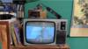 老式黑白电视机橱窗装饰摆设，道具古董怀旧老物件80后经复古能播放