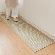 厨房地垫日本进口贴地防滑吸水防油污，耐脏脚垫可定制长条家用地毯