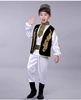儿童新疆舞蹈演出服装女童长裙少数民族男女童维吾d儿族表演