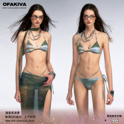 OfAkiva “丛林幻影”野性冒险bikini泳衣女比基尼套装