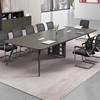 会议桌简约现代办公室家具长条桌椅组合工作台大桌子小型办公长桌