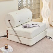 北欧沙发轻奢现代简约家用客厅可折叠创意多功能休闲躺椅榻榻米床