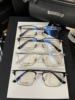 眉线半框男宝克罗心眼镜框，超轻纯钛可配度数百搭复古文艺眼镜
