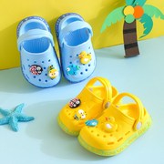 宝宝拖鞋凉鞋两用男童儿童鞋小童女泡沫软底包脚包头1-2岁3半防滑