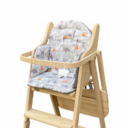 实木餐椅坐垫升级款加厚宝宝儿童餐桌椅垫，婴儿高脚椅垫吃饭椅靠垫
