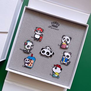 熊猫文创周边产品元素中国风特色，伴手礼挂件儿童礼物纪念品送老外