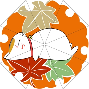 茶猫屋日本动漫周边夏目友人帐猫老师娘高三三折伞晴雨伞满百