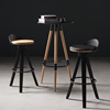 北欧小约铁艺吧台凳现代时尚咖啡户高G脚椅网红创意吧椅简厅型吧