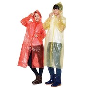 成人儿童加厚一次性雨衣长款全身透明男女款大码防护便携户外雨披