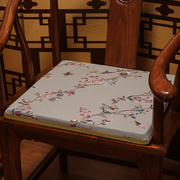 中式坐垫红木家具新中式实木，椅子坐垫太师椅，餐椅圈椅垫厚薄款