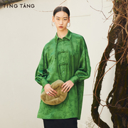 新中式国风衬衫 小众设计感上衣 夏季