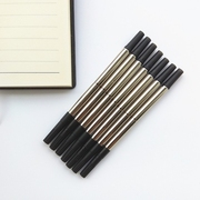 签字笔芯05mm黑色替换派克，im威雅宝珠，笔通用金属水性笔芯