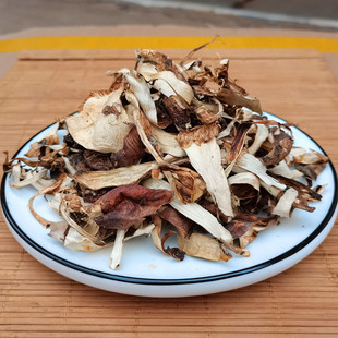 野生松茸皮干货 云南特产野菌蘑菇100克食用菌熬汤很香美味又实惠