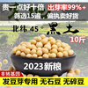 东北大豆农家发豆芽，专用特优级色选特优级10斤装非转基因黄豆