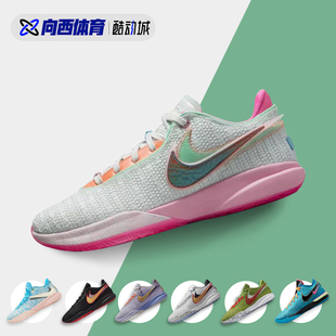 耐克 Nike LeBron 20 EP 詹姆斯20低帮减震实战篮球鞋 DJ5422-300