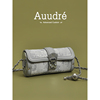 Auudre今年流行洋气小包包女2024潮百搭链条单肩斜挎包圆筒包