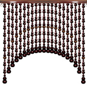 厅桃木葫芦隔帘门断帘客全卧室，卫生间大门对门风，水帘珠帘免打孔