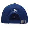 MLB鸭舌帽男女帽2024夏季户外遮阳蓝色棒球帽运动帽帽子
