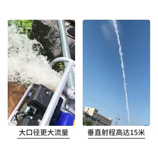 高扬程(高扬程)水泵100米自吸汽油机抽水泵2寸3寸家用大吸力高压农用