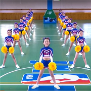 啦啦操比赛演出服装中小学生校园拉拉队服儿童团体操竞技健美操服