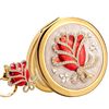梵圣化妆镜红玫瑰便携随身小镜子钥匙扣套装女生日礼物三八节