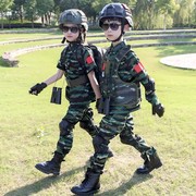 儿童迷彩服套装特种兵军装，警装幼儿军训服演出服夏季男女童小学生