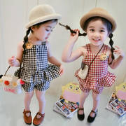 韩版女童夏装套装2-3岁多小女孩洋气夏天衣服4儿童装5套装6个性潮
