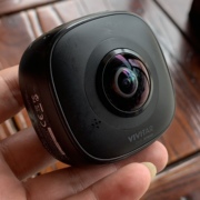 美国vivitar360全景运动相机4K 1600万防抖VR户外相机