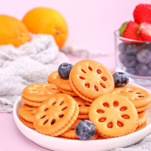 水果味夹心饼干混合休闲零食小吃0311—1