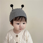 婴儿帽子秋冬季婴幼儿套头帽可爱胎帽新生儿男女宝宝护耳帽潮保暖