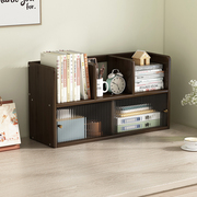 儿童书架桌面置物架家用书桌简易小型收纳书柜办公室台面分层架子