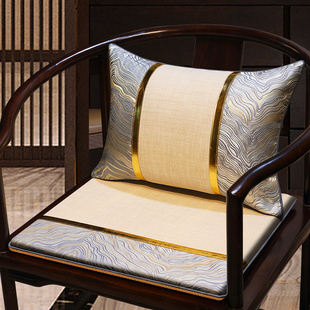 中式红木沙发坐垫椅子垫乳胶实木，圈椅餐椅垫茶桌椅子座垫凳子垫子