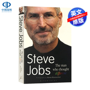 英文原版 乔布斯传 苹果教父史蒂夫乔布斯人物传记传奇小说 Steve Jobs 自我激励励志青少年英语读物