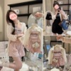 网红韩版2024夏季母女装粉色字母吊带短裤套装洋气时髦亲子装