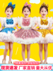 六一儿童演出服蓬蓬裙女童，亮片纱裙幼儿园合唱舞蹈，公主裙表演服女