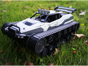 12041sg12松果林遥控合金喷雾坦克仿真履带车玩具模型车rc-